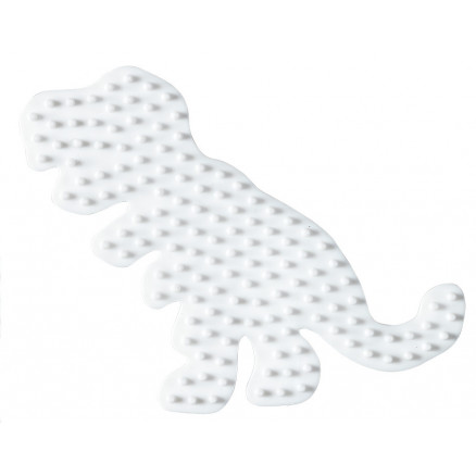 Hama Midi Pärlplatta Dinosaur Vit 9,5x11cm - 1 st.
