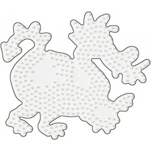 Hama Midi Pärlplatta Drake Vit 15x13cm - 1 st.