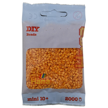 Hama Mini Pärlor 501-60 Nallegul - 2000 st
