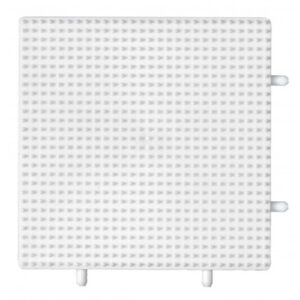 Hama Mini Pärlplatta Samlingsplatta Fyrkant Vit7x7cm - 1 st