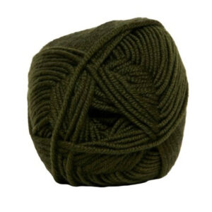 Hjertegarn 90 Extrafine Merino Garn 1285 Armégrön