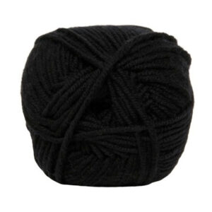 Hjertegarn 90 Extrafine Merino Garn 500 Svart