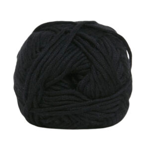 Hjertegarn Blend Bamboo Garn Unicolor 1990 Svart