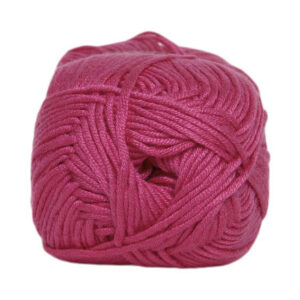 Hjertegarn Blend Bamboo Garn Unicolor 434 Mörkrosa