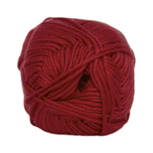 Hjertegarn Blend Bamboo Garn Unicolor 4501 Röd