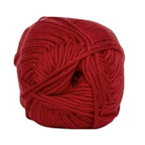 Hjertegarn Bommix Bamboo Garn Färg 4501 Röd