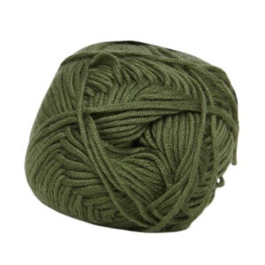 Hjertegarn Bommix Bamboo Garn Färg 7150 Armégrön