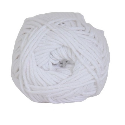Hjertegarn Cotton 8/8 Garn 1000 Vit