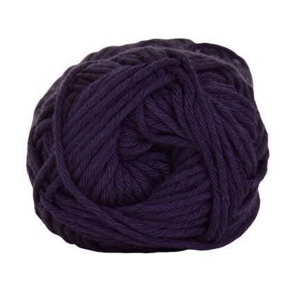 Hjertegarn Cotton 8/8 Garn 3714 Mörklila