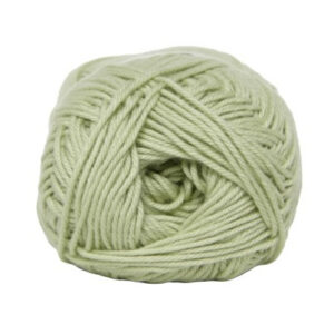 Hjertegarn Cotton nr. 8 Garn 7093 Ljusgrön