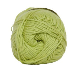 Hjertegarn Cotton nr. 8 Garn 7100 Limegrön