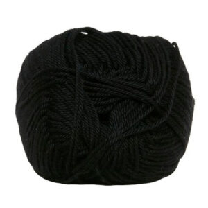 Hjertegarn Diamond Cotton Garn 199 Svart