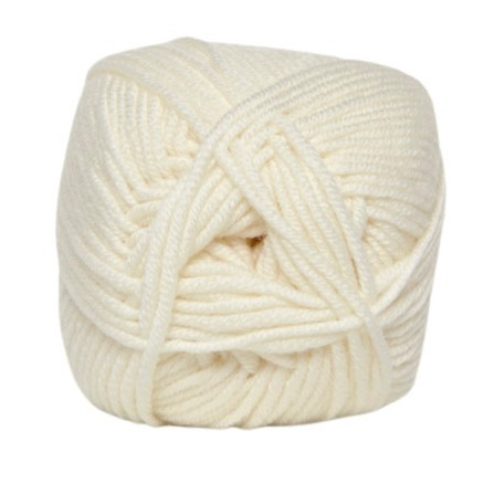 Hjertegarn Extrafine Merino 120 Garn 100 Råvit/Natur