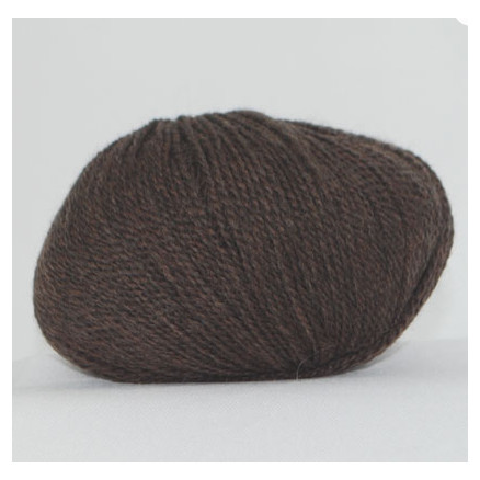 Hjertegarn Highland Fine Wool Garn 295 Mörkbrun