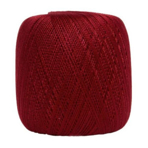 Hjertegarn Hjerte nr. 5 Hæklegarn 522 Mörkröd
