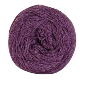 Hjertegarn Organic Trio Garn 5028 Mörk Lila
