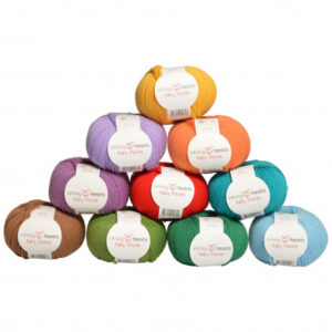 Infinity Hearts Baby Merino Garnpaket 06 Starka färger - 10 st