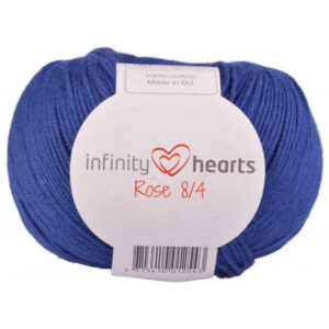 Infinity Hearts Rose 8/4 Garn Unicolor 109 Kungsblå
