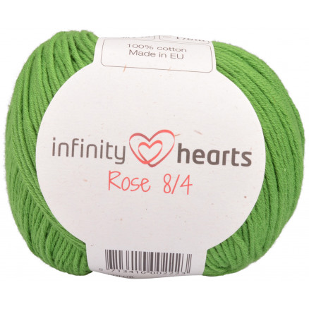 Infinity Hearts Rose 8/4 Garn Unicolor 156 Grön