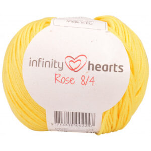 Infinity Hearts Rose 8/4 Garn Unicolor 179 Gul