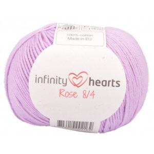 Infinity Hearts Rose 8/4 Garn Unicolor 52 Lila