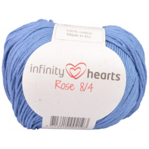 Infinity Hearts Rose 8/4 Garn Unicolor 91 Jeansblå