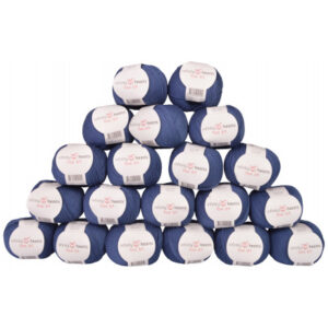 Infinity Hearts Rose 8/4 Garnpaket Unicolor 114 Marinblå - 20 st