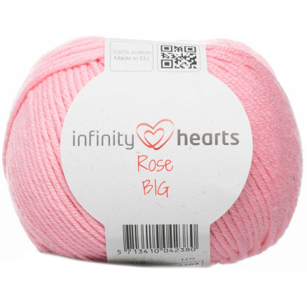Infinity Hearts Rose Big Garn 05 Rosa