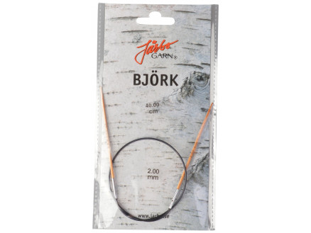 Järbo Björk Rundstickor Björk 40cm 2,00mm / 15.7in US0