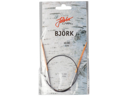 Järbo Björk Rundstickor Björk 40cm 3,00mm / 15.7in US2½