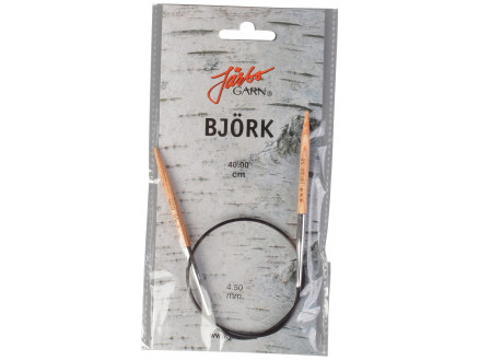Järbo Björk Rundstickor Björk 40cm 4,50mm / 15.7in US7