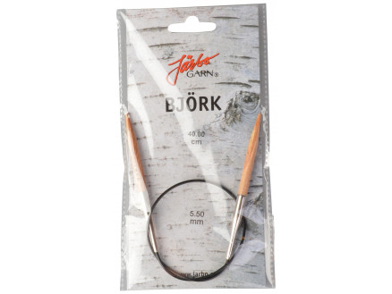 Järbo Björk Rundstickor Björk 40cm 5,50mm / 15.7in US9