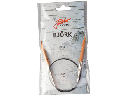 Järbo Björk Rundstickor Björk 40cm 6,00mm / 15.7in US10