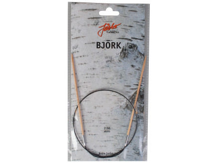 Järbo Björk Rundstickor Björk 60cm 2,50mm / 23.6in US1½