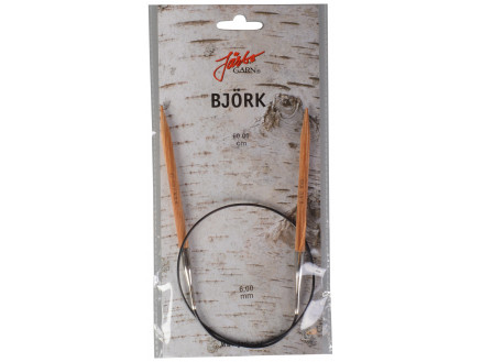 Järbo Björk Rundstickor Björk 60cm 6,00mm / 23.6in US10