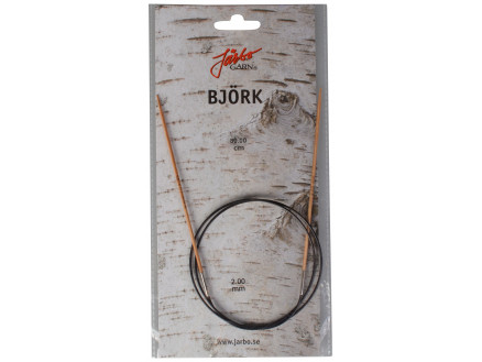 Järbo Björk Rundstickor Björk 80cm 2,00mm / 31.5in US0