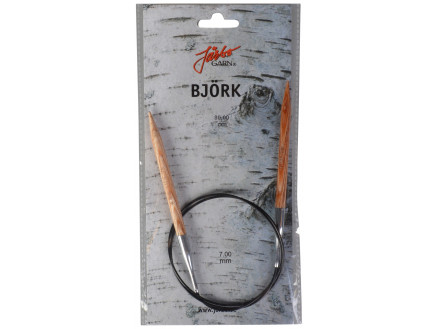 Järbo Björk Rundstickor Björk 80cm 7,00mm / 31.5in US10¾