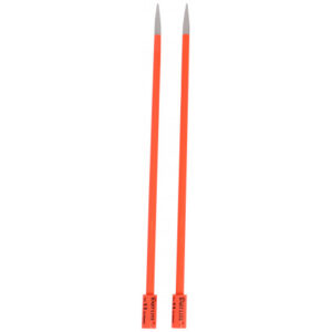 Knit Lite Stickor / Jumperstickor med ljus 36cm 8,00mm / 14in US11 Korall