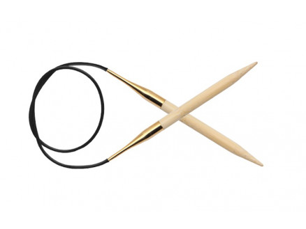 KnitPro Bamboo Rundstickor Bambu 60cm 3,25mm / 23.6in US3
