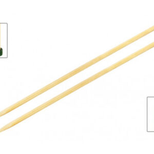 KnitPro Bamboo Stickor / Jumperstickor Bambu 33cm 2,25mm / 13in US1