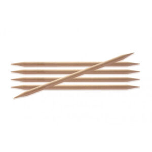 KnitPro Basix Birch Strumpstickor Björk 20cm 6,00mm / 7.9in US10