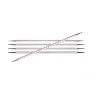 KnitPro Nova Cubics Strumpstickor Mässing 20cm 4,00mm / 7.9in US6