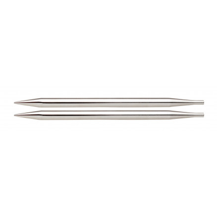 KnitPro Nova Korta Ändstickor Mässing 9cm 3,25mm