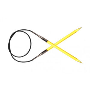 KnitPro Trendz Rundstickor Akryl 80cm 6,00mm / 31.5in US10 Yellow