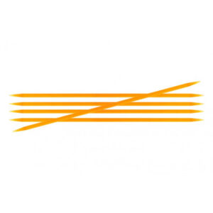KnitPro Trendz Strumpstickor Akryl 20cm 4,00mm / 7.9in US6 Orange