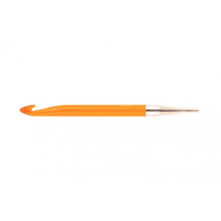 KnitPro Trendz Utbytbara Virknålar Akryl 10,00 mm Orange till Tunisisk Virkning / Krokning