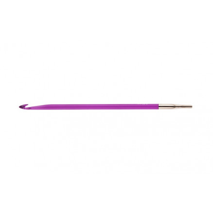 KnitPro Trendz Utbytbara Virknålar Akryl 5,00mm Violet till Tunisisk Virkning / Krokning