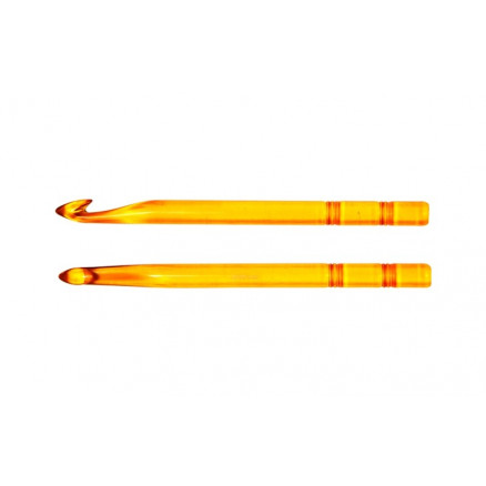 KnitPro Trendz Virknål Akryl 13cm 10.00mm Orange