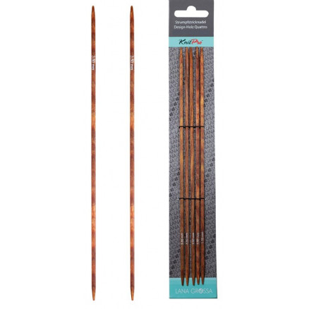 Knitpro by Lana Grossa Quattro Strumpstickor 15 cm 2.50mm
