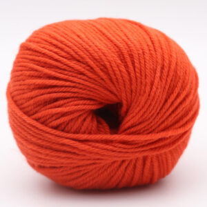 Kremke Soul Wool The Merry Merino 140 GOTS Garn 07 Tegelröd
